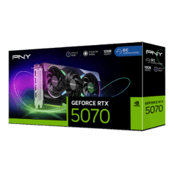 Alternative view of GeForce RTX™ 5070 12GB ARGB EPIC-X RGB™ Overclocked Triple Fan GPU