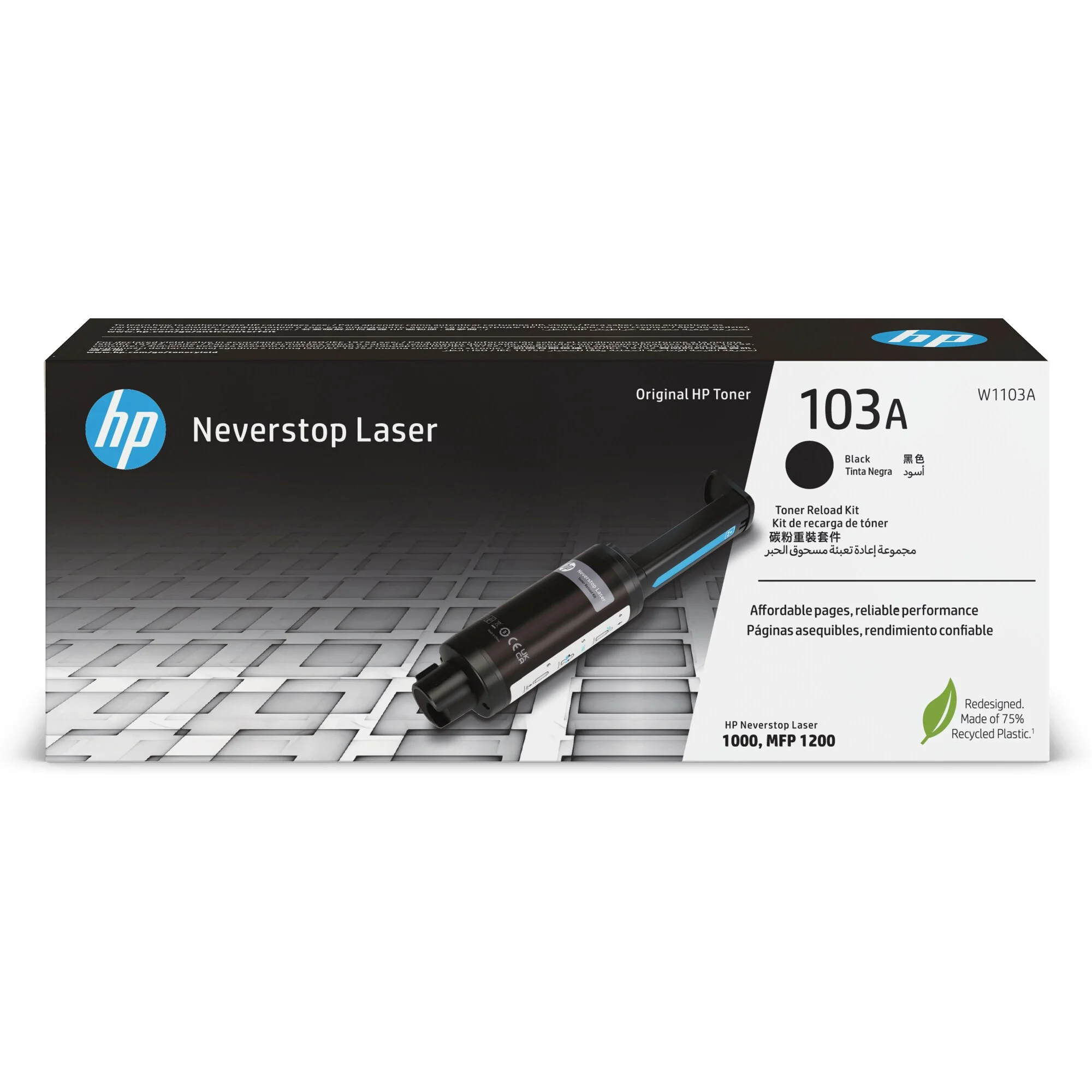 טונר HP Neverstop 103A מקורי W1103A