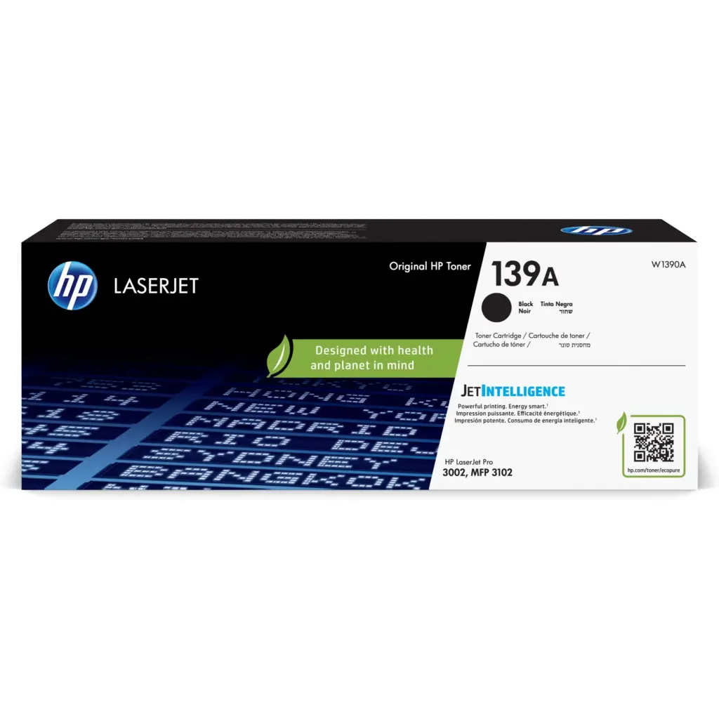 טונר HP 139A ל: Pro3102 מקורי W1390A