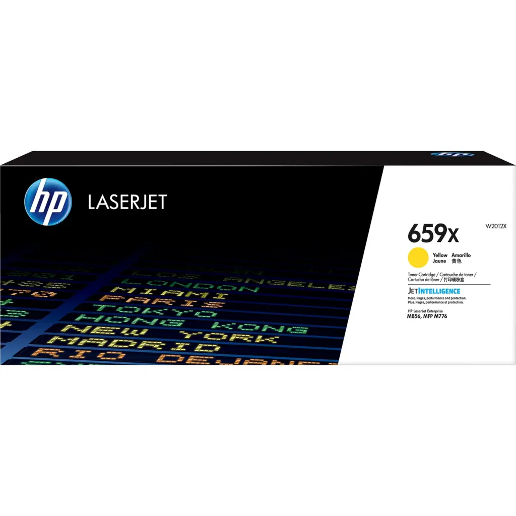 טונר HP צהוב 659X ל W2012X M856 776
