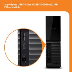 Alternative view of דיסק חיצוני WD MYBOOK 8TB 3.5 inch USB 3.2 Gen1 Backup Software