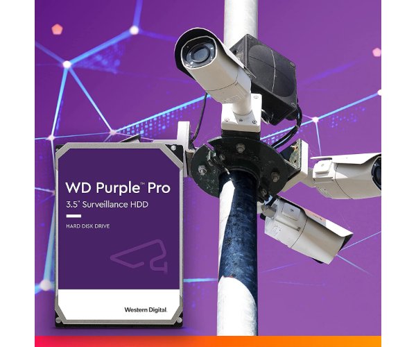 דיסק קשיח פנימי לנייח WD 4TB Purple 5400rpm 128MB 3.5 – תמונה 2