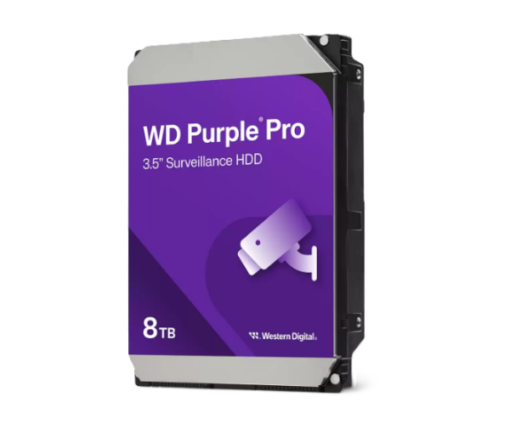 דיסק לנייח 3.5 Western Digital 8TB Purple PRO 7200RPM 256MB Cache