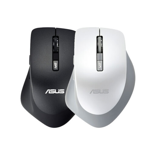 עכבר אלחוטי ASUS WT425 – חיבור RF 2.4GHz, עיצוב ארגונומי, לחיצה שקטה – צבע שחור מט