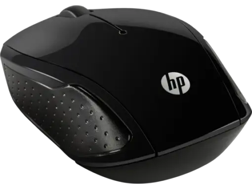 עכבר HP אופטי אלחוטי שחור - דונגל ננו 200