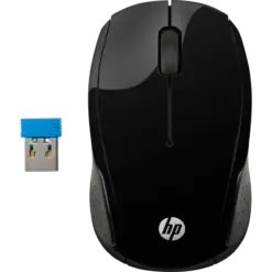 Alternative view of עכבר HP אופטי אלחוטי שחור - דונגל ננו 200