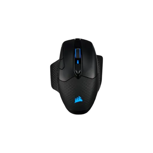 עכבר גיימינג אלחוטי Corsair DARK CORE RGB PRO 18000DPI Slipstream אלחוטי שחור באחריות יבואן רשמי
