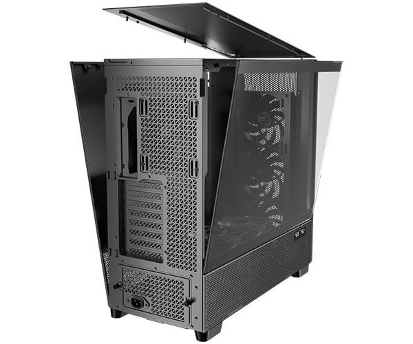 מארז Antec Flux Pro Black EATX Full Tower X6 Fans Include – תמונה 6