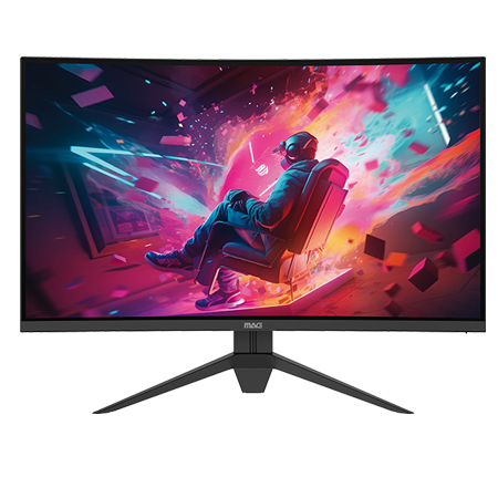 מסך גיימינג קעור 32 אינץ' Full HD 240Hz VA שחור באחריות יבואן רשמי – תמונה 5