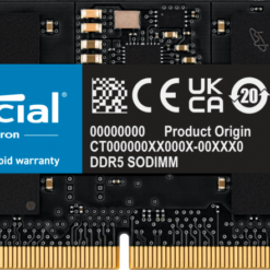 Crucial SODIMM 32GB DDR5 5600Mhz SODIMM CL46 (16Gbit)