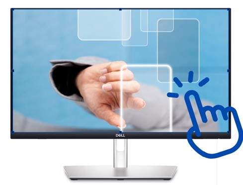 Dell 24 Touch USB-C Hub Monitor - P2424HT, 60.5cm (23.8)