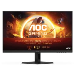 מסך גיימינג AOC 27G4XE בגודל 27'' Full HD Fast IPS 180Hz