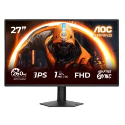 מסך גיימינג AOC 27G50Z בגודל 27'' Full HD Fast IPS 240Hz