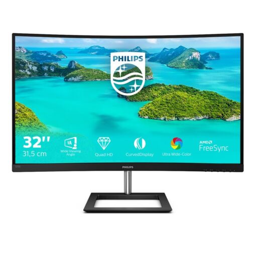 מסך מחשב Philips 325E1C קעור 31.5'' QHD VA