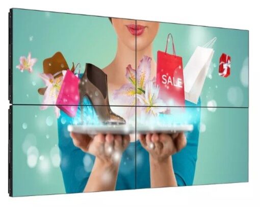 מסך שילוט Video Wall מקצועי Philips 49" - Full HD, 500 ניט, מסגרת דקה, 24/7
