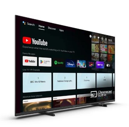 מסך מלונאי Philips בגודל 50 אינץ' 4K UHD דגם 50HFL4518U עם Android TV 11 ו-WiFi – תמונה 3