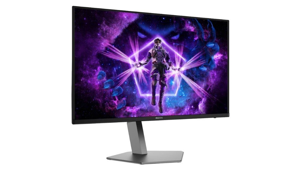 מסך גיימינג AOC AGON AG326UD בגודל 32 אינץ' OLED 4K 165Hz – תמונה 2