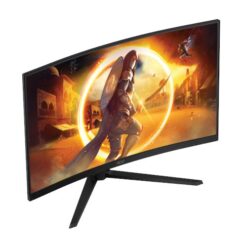 מסך גיימינג קעור AOC CQ32G4VE בגודל 32 אינץ' QHD 180Hz