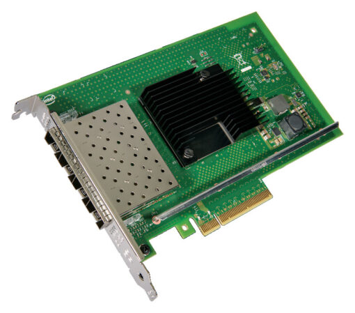 כרטיס רשת לשרתים Intel X710 OEM (Full Height) בעל 4 פורטים SFP+ DAC במהירות 10/1GbE ממשק PCIe 3.0