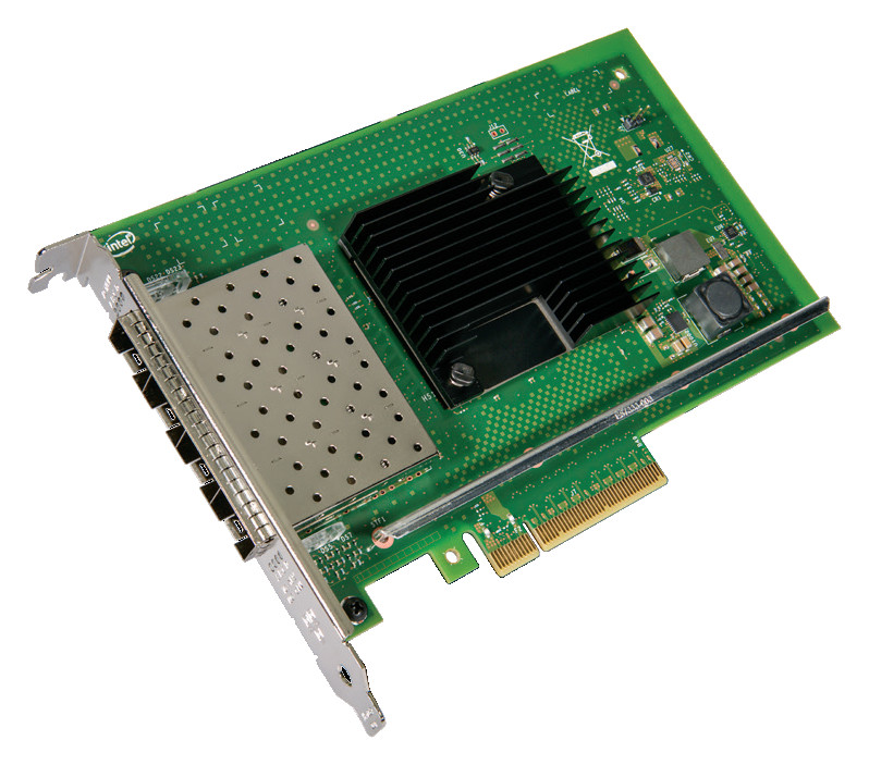 כרטיס רשת לשרתים Intel X710 OEM (Full Height) בעל 4 פורטים SFP+ DAC במהירות 10/1GbE ממשק PCIe 3.0