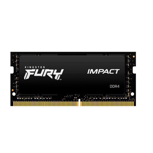 זיכרון Kingston FURY Impact 16GB DDR4 3200MHz CL20 SODIMM למחשב נייד