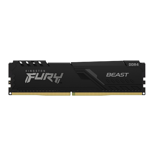 זיכרון Kingston Fury Beast Black 32GB DDR4 3600MHz CL18