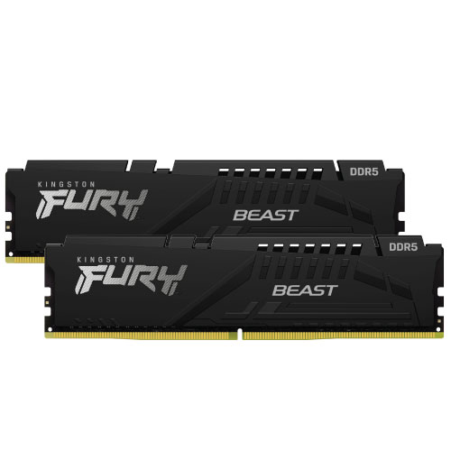 זיכרון Kingston FURY Beast DDR5 32GB 5600MT/s CL36 שחור Kit2