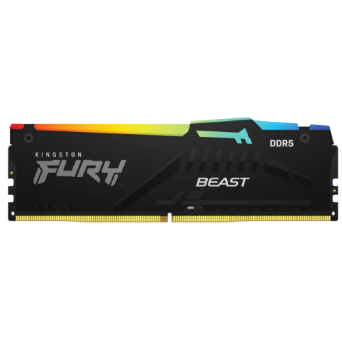 זיכרון Kingston FURY Beast RGB 8GB DDR5 5600MHz CL40