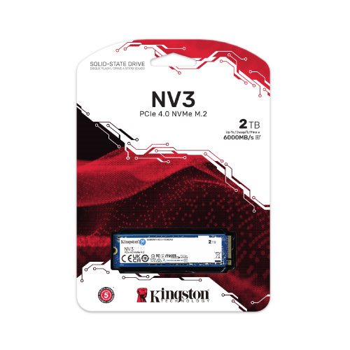 Kingston NV3 2TB SSD PCIe 4.0 NVMe M.2 2280
