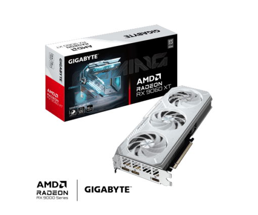 כרטיס מסך Gigabyte Radeon RX 9060 XT GAMING ICE OC 16GB
