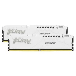 Alternative view of Kingston Fury Beast White Expo 32GB 2X16 6000MHZ DDR5 CL30