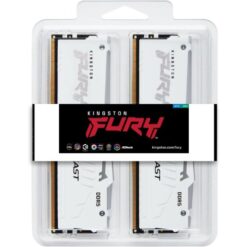Alternative view of זיכרון למחשב נייח Kingston FURY Beast DDR5 32GB (2x16GB) 6000MHz CL36 EXPO | לבן