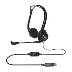 Alternative view of אוזניות ומיקרופון Logitech 960 USB HEADSET