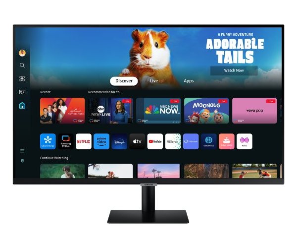 מסך חכם SAMSUNG S32 VA 4Ms FHD WIFI BT Tizen Os Speakers Black – תמונה 4