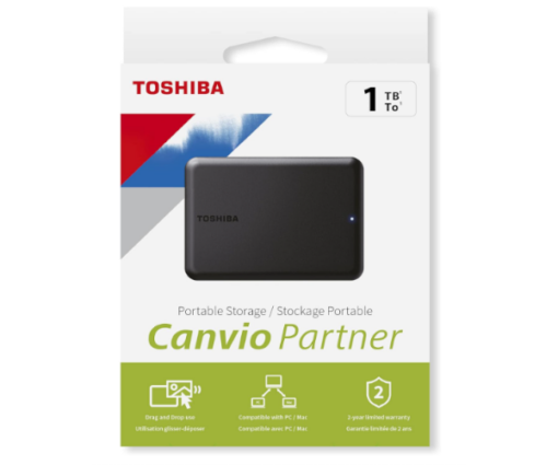 דיסק חיצוני TOSHIBA Canvio Ready 1TB 2.5 USB 3.2