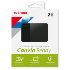 דיסק חיצוני TOSHIBA Canvio Ready 2TB 2.5 USB 3.2