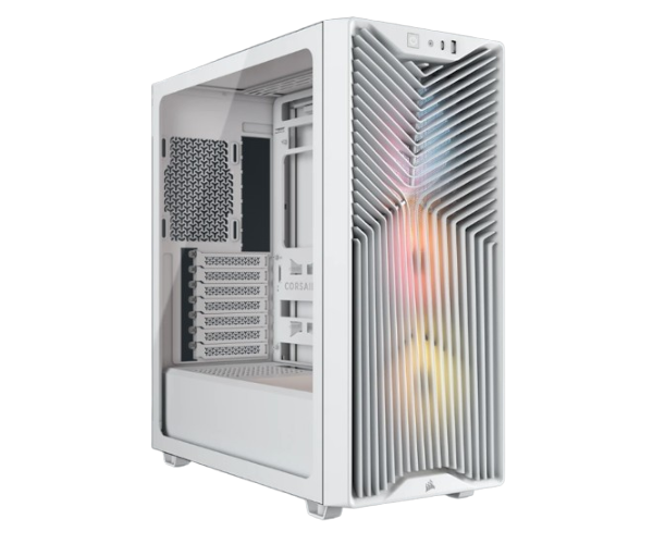 מארז מחשב Corsair 3200D RS ARGB – Mid Tower – צבע לבן