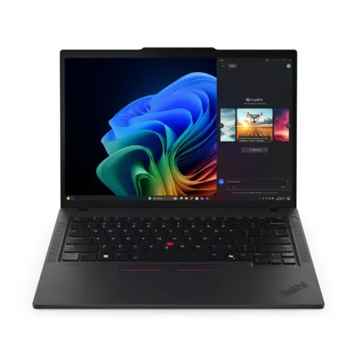 מחשב נייד Lenovo ThinkPad T14 G6 – מעבד Intel Core Ultra 7 258V – זכרון 32GB – כונן 1TB SSD – מ.גרפי Intel Arc 140V – מסך 14" WUXGA IPS – צבע שחור