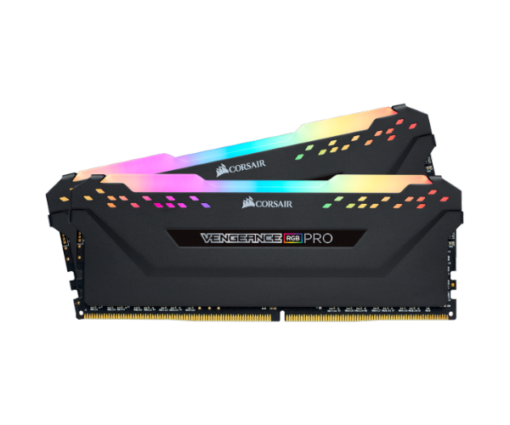 זיכרון לנייח Corsair Vengeance RGB PRO 16GB (2x8GB) – DDR4 – 3200MHz – CL16 – שחור