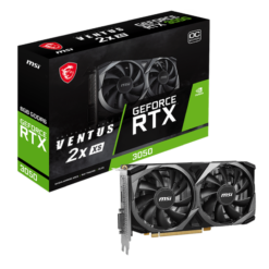 Alternative view of כרטיס מסך MSI GeForce RTX 3050 VENTUS 2X XS 8G OC
