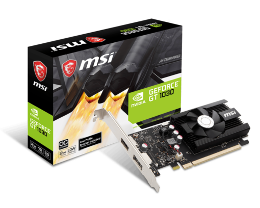 כרטיס מסך MSI GeForce GeForce GT 1030 4GD4 LP OC
