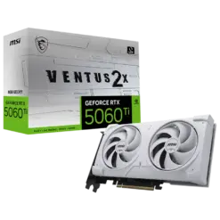 Alternative view of כרטיס מסך MSI GeForce RTX 5060 Ti 8G VENTUS 2X WHITE PLUS | 8GB GDDR7 | תמיכת 8K ו-G-SYNC
