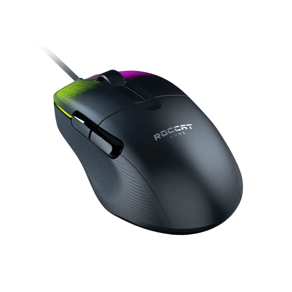 עכבר גיימינג ROCCAT KONE PRO Black – שחור – תמונה 2