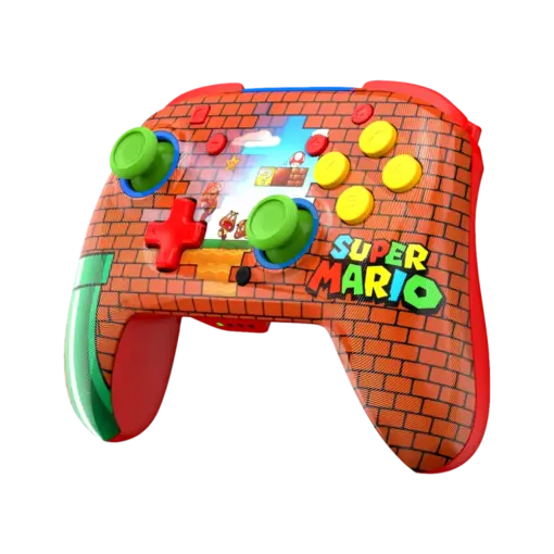 בקר גיימינג אלחוטי דגם Rematch™ Wireless Controller - Mario Bricks עבור Nintendo Switch, מבית Turtle Beach