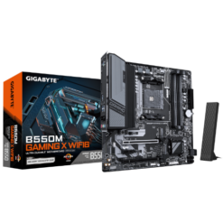 Alternative view of לוח אם Gigabyte B550M GAMING X WIFI6 – שקע AM4 – chipset AMD B550 – זיכרון DDR4 – גודל Micro ATX