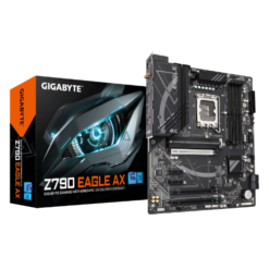 Alternative view of לוח אם Gigabyte Z790 EAGLE AX – LGA 1700 – ערכת שבבים Z790 – ATX – DDR5 – Wi-Fi 6E – PCIe 5.0