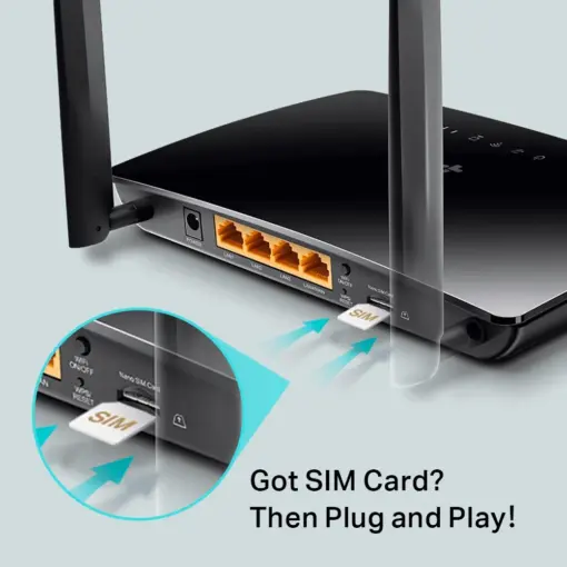 נתב Archer MR400 AC1200 4G LTE מבית TP-LINK