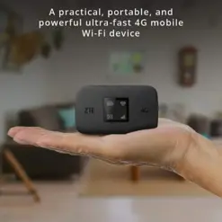 Alternative view of נתב סלולרי נייד ZTE MF971LS Mi-Fi CAT6 LTE 300Mbps Dual Band Wi-Fi 866Mbps סוללה 2000mAh באחריות יבואן רשמי