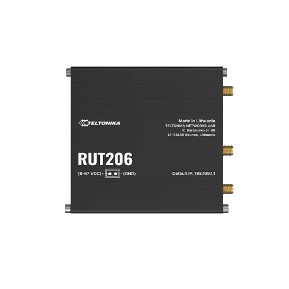 נתב תעשייתי RUT206 LTE מבית TELTONIKA