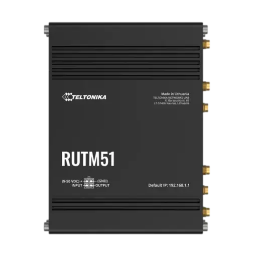 נתב סלולרי תעשייתי RUTM51 5G מבית TELTONIKA